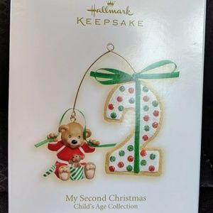 HALLMARK KEEPSAKE "MY SECOND CHRISTMAS" ORNAMENT